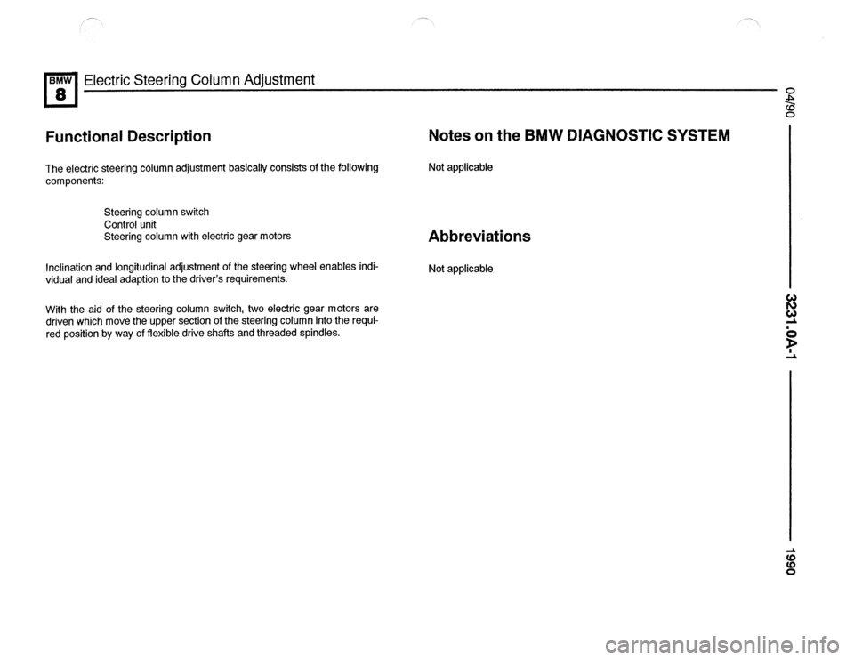 BMW 850csi 1990 E31 Electrical Troubleshooting Manual BMW 850csi 1990 E31 Electrical Troubleshooting Manual