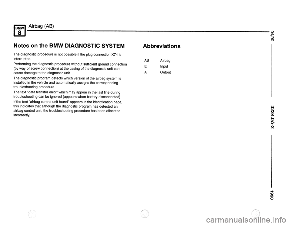 BMW 840ci 1990 E31 Electrical Troubleshooting Manual BMW 840ci 1990 E31 Electrical Troubleshooting Manual