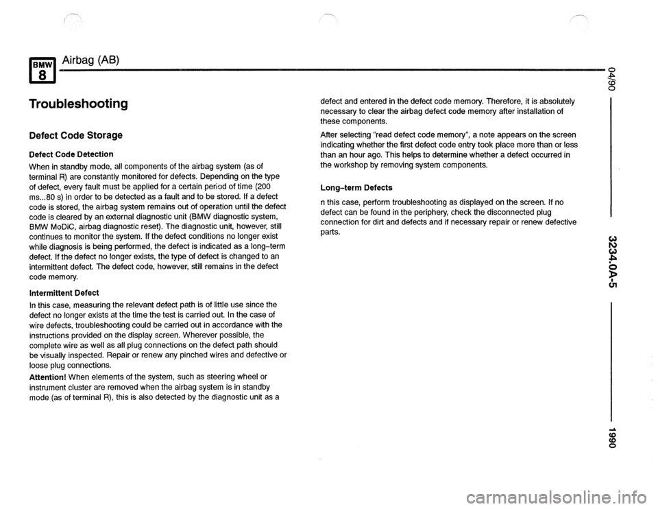 BMW 840ci 1990 E31 Electrical Troubleshooting Manual BMW 840ci 1990 E31 Electrical Troubleshooting Manual
