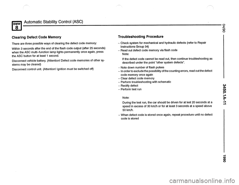 BMW 840ci 1990 E31 Electrical Troubleshooting Manual BMW 840ci 1990 E31 Electrical Troubleshooting Manual