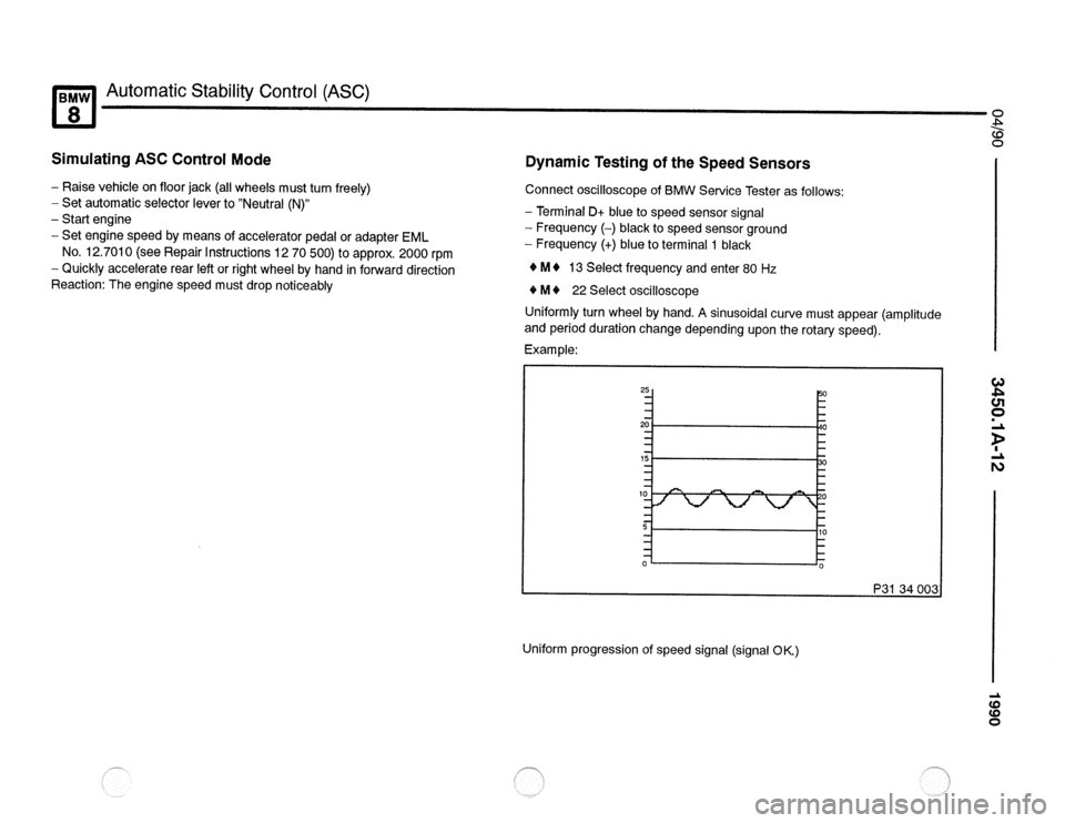 BMW 840ci 1990 E31 Electrical Troubleshooting Manual BMW 840ci 1990 E31 Electrical Troubleshooting Manual