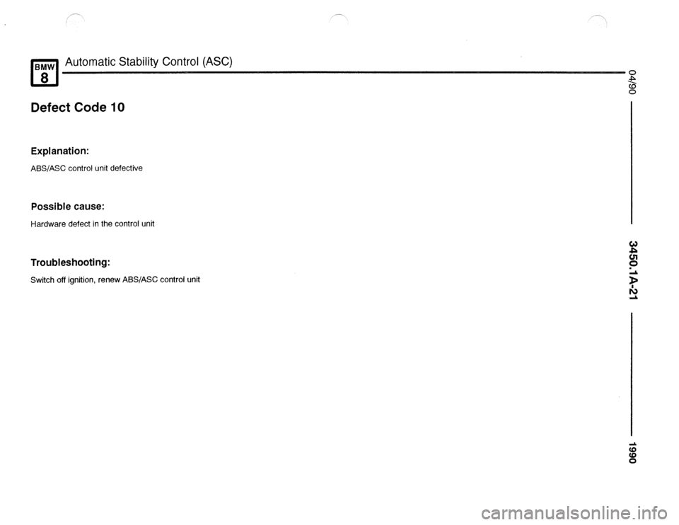 BMW 840ci 1990 E31 Electrical Troubleshooting Manual BMW 840ci 1990 E31 Electrical Troubleshooting Manual