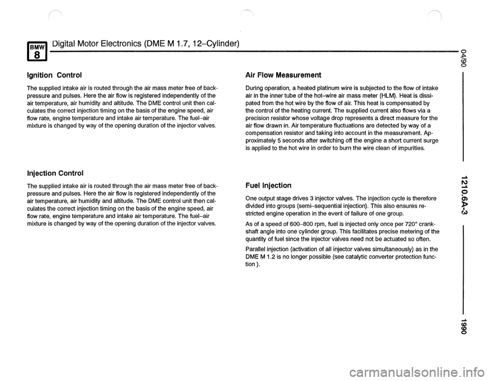 BMW 850csi 1990 E31 Electrical Troubleshooting Manual 