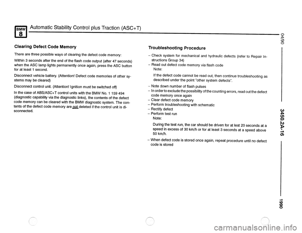 BMW 840ci 1990 E31 Electrical Troubleshooting Manual BMW 840ci 1990 E31 Electrical Troubleshooting Manual