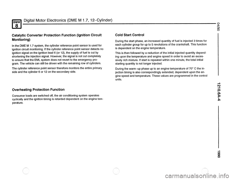 BMW 850csi 1990 E31 Electrical Troubleshooting Manual 