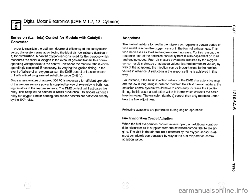 BMW 850csi 1990 E31 Electrical Troubleshooting Manual 