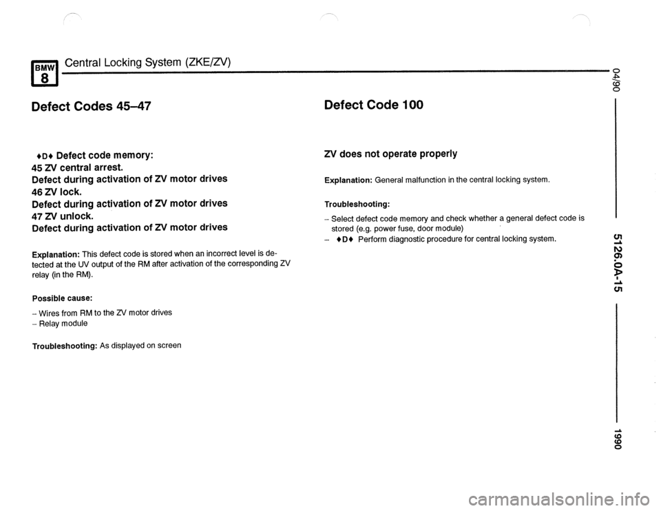 BMW 840ci 1990 E31 Electrical Troubleshooting Manual BMW 840ci 1990 E31 Electrical Troubleshooting Manual
