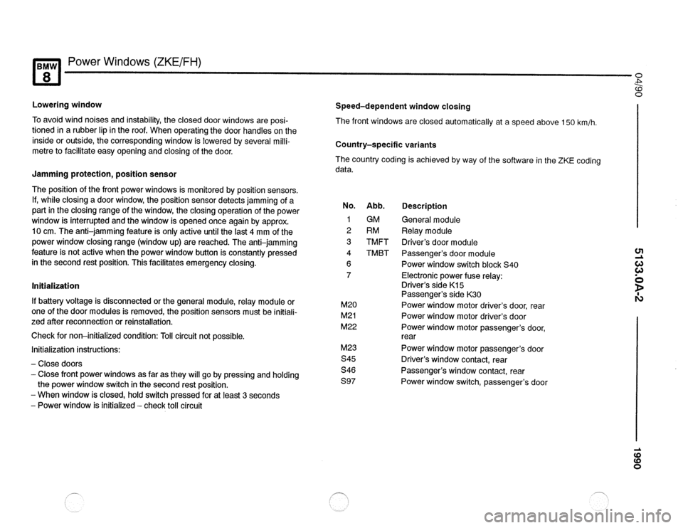 BMW 840ci 1990 E31 Electrical Troubleshooting Manual BMW 840ci 1990 E31 Electrical Troubleshooting Manual