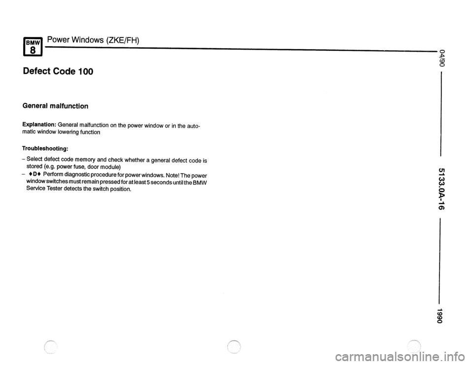 BMW 840ci 1990 E31 Electrical Troubleshooting Manual BMW 840ci 1990 E31 Electrical Troubleshooting Manual