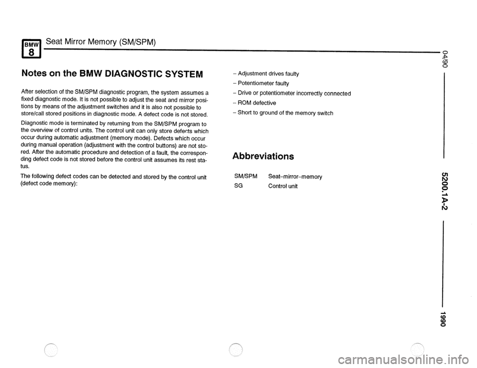 BMW 840ci 1990 E31 Electrical Troubleshooting Manual BMW 840ci 1990 E31 Electrical Troubleshooting Manual