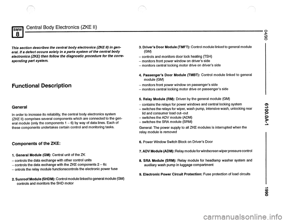 BMW 840ci 1990 E31 Electrical Troubleshooting Manual BMW 840ci 1990 E31 Electrical Troubleshooting Manual