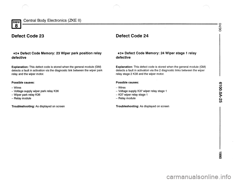 BMW 840ci 1990 E31 Electrical Troubleshooting Manual BMW 840ci 1990 E31 Electrical Troubleshooting Manual