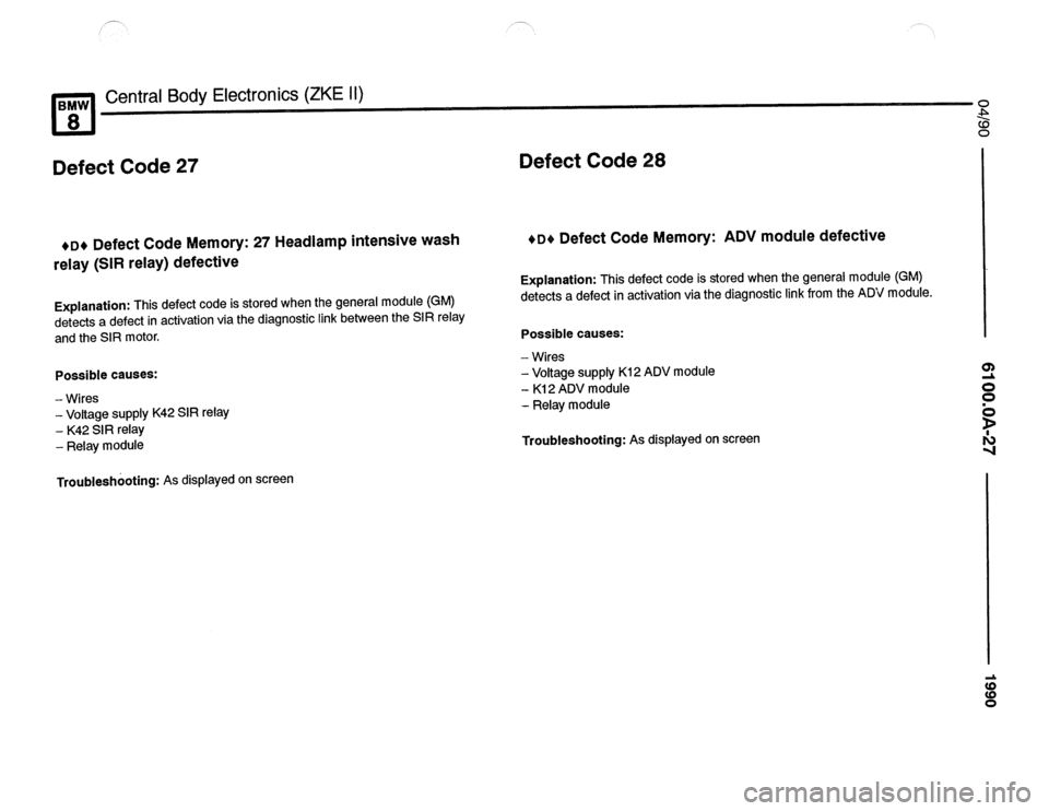 BMW 850ci 1990 E31 Electrical Troubleshooting Manual BMW 850ci 1990 E31 Electrical Troubleshooting Manual