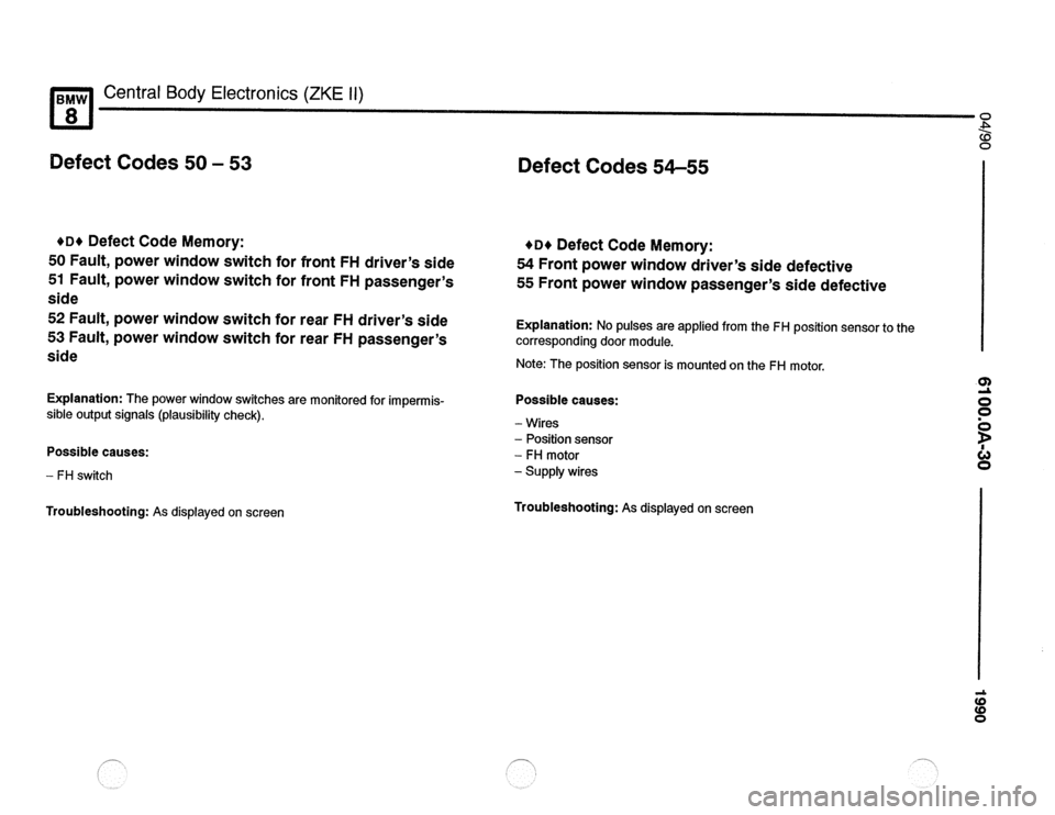 BMW 850ci 1990 E31 Electrical Troubleshooting Manual BMW 850ci 1990 E31 Electrical Troubleshooting Manual