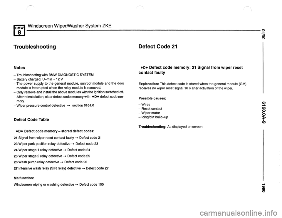 BMW 850ci 1990 E31 Electrical Troubleshooting Manual BMW 850ci 1990 E31 Electrical Troubleshooting Manual