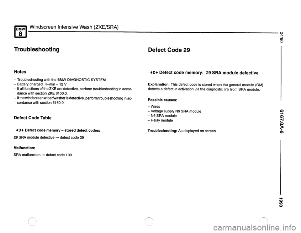 BMW 840ci 1990 E31 Electrical Troubleshooting Manual BMW 840ci 1990 E31 Electrical Troubleshooting Manual