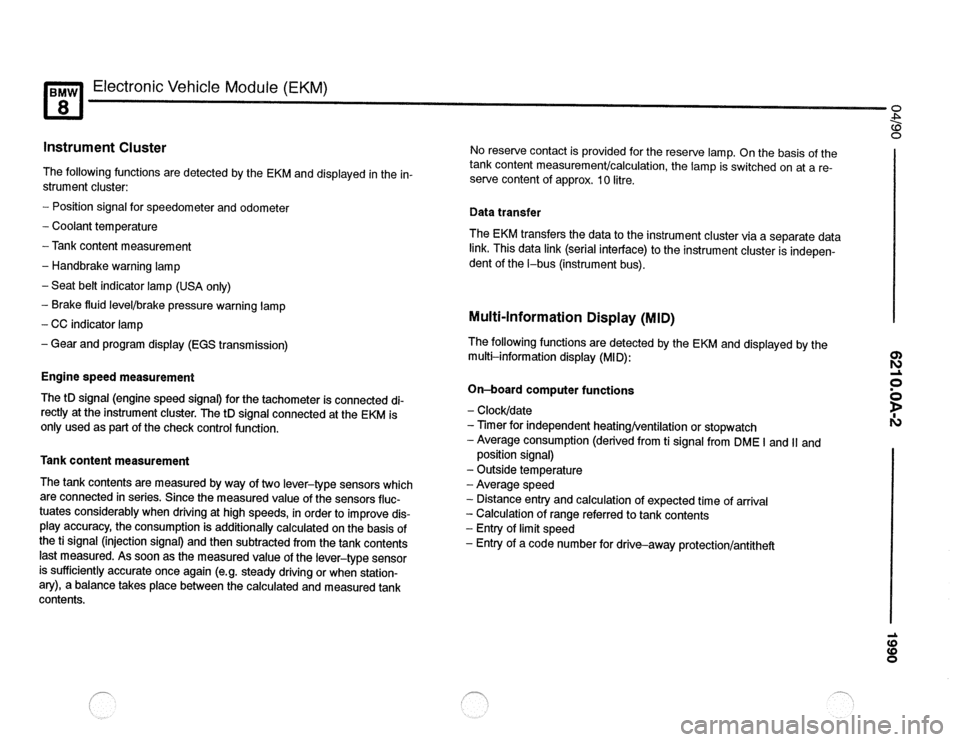 BMW 850ci 1990 E31 Electrical Troubleshooting Manual BMW 850ci 1990 E31 Electrical Troubleshooting Manual