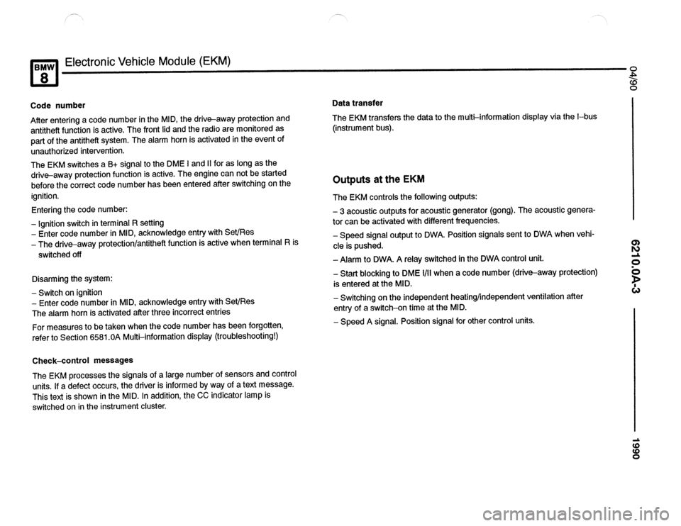 BMW 850ci 1990 E31 Electrical Troubleshooting Manual BMW 850ci 1990 E31 Electrical Troubleshooting Manual