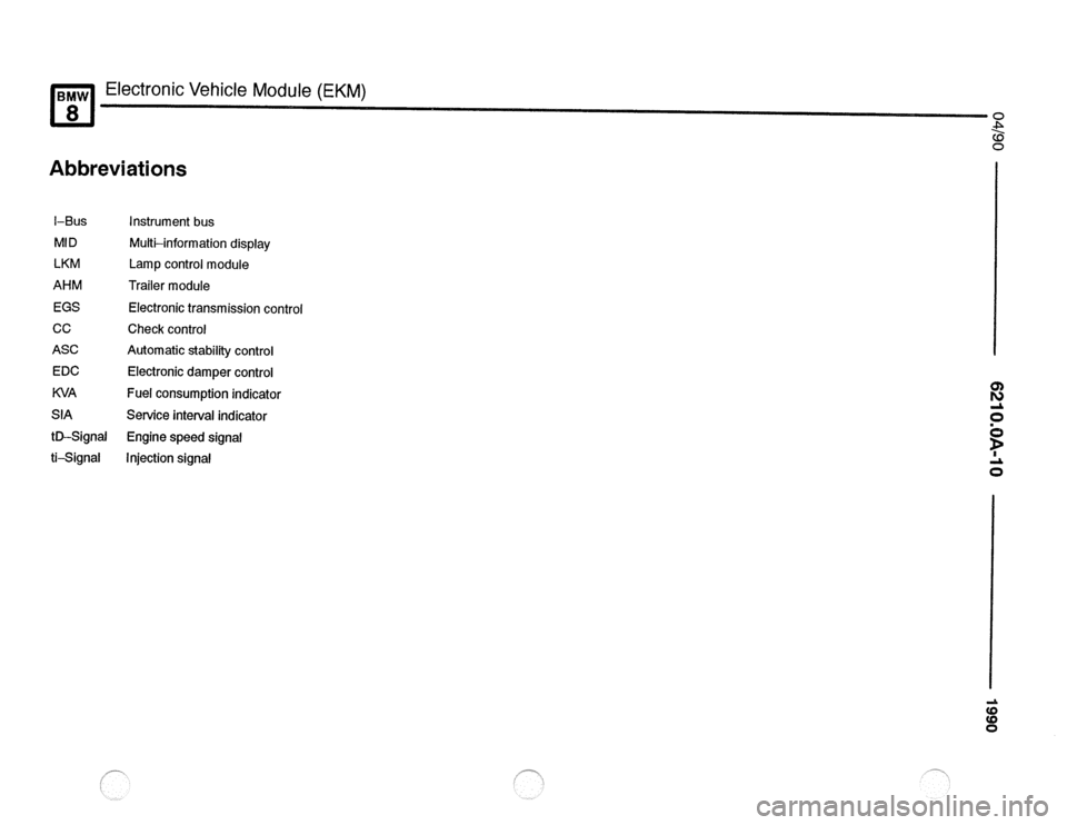 BMW 840ci 1990 E31 Electrical Troubleshooting Manual BMW 840ci 1990 E31 Electrical Troubleshooting Manual