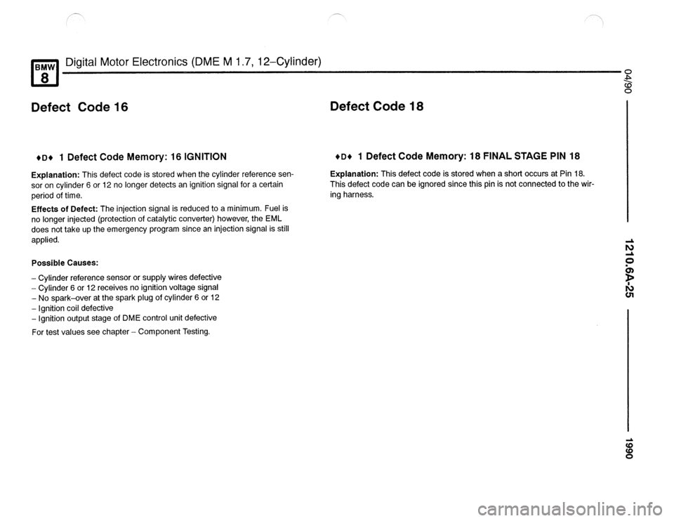 BMW 840ci 1990 E31 Electrical Troubleshooting Manual 