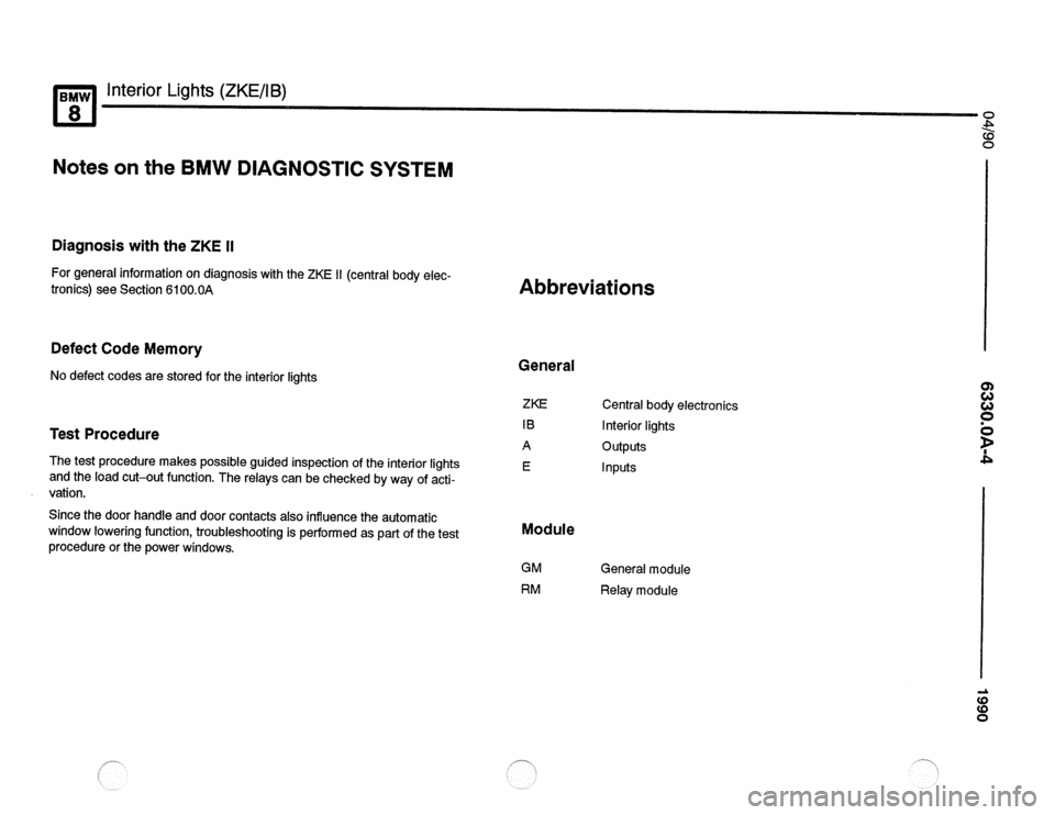 BMW 840ci 1990 E31 Electrical Troubleshooting Manual BMW 840ci 1990 E31 Electrical Troubleshooting Manual