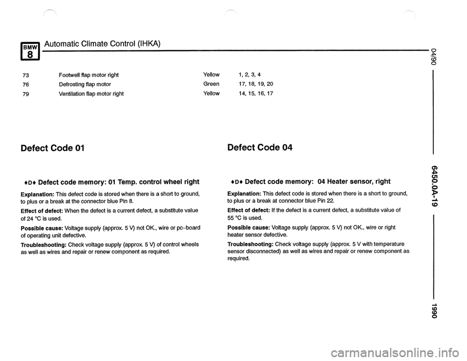 BMW 840ci 1990 E31 Electrical Troubleshooting Manual BMW 840ci 1990 E31 Electrical Troubleshooting Manual