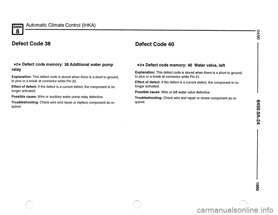 BMW 850ci 1990 E31 Electrical Troubleshooting Manual BMW 850ci 1990 E31 Electrical Troubleshooting Manual