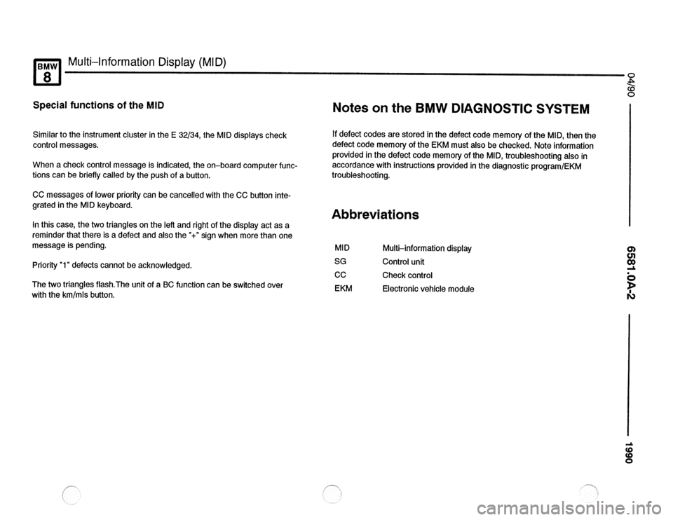 BMW 840ci 1990 E31 Electrical Troubleshooting Manual BMW 840ci 1990 E31 Electrical Troubleshooting Manual