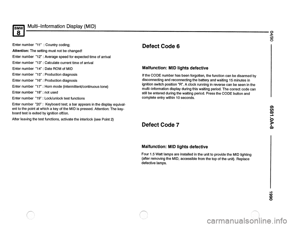 BMW 840ci 1990 E31 Electrical Troubleshooting Manual BMW 840ci 1990 E31 Electrical Troubleshooting Manual