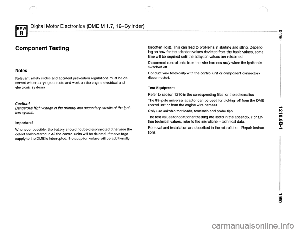 BMW 840ci 1990 E31 Electrical Troubleshooting Manual BMW 840ci 1990 E31 Electrical Troubleshooting Manual