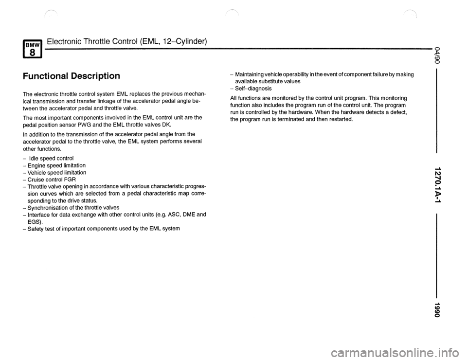BMW 850ci 1990 E31 Electrical Troubleshooting Manual BMW 850ci 1990 E31 Electrical Troubleshooting Manual