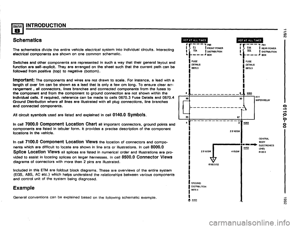 BMW 850i 1992 E31 Electrical Troubleshooting Manual 