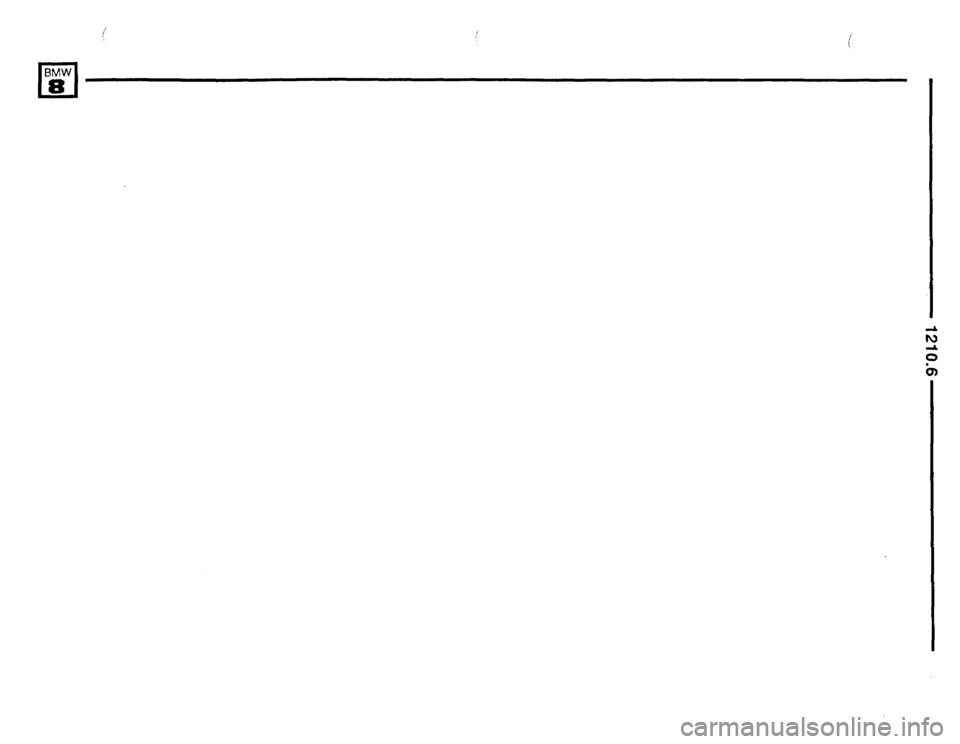 BMW 850i 1992 E31 Electrical Troubleshooting Manual 