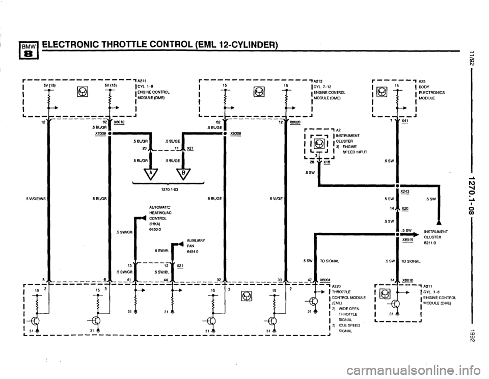 BMW 850i 1992 E31 Electrical Troubleshooting Manual BMW 850i 1992 E31 Electrical Troubleshooting Manual