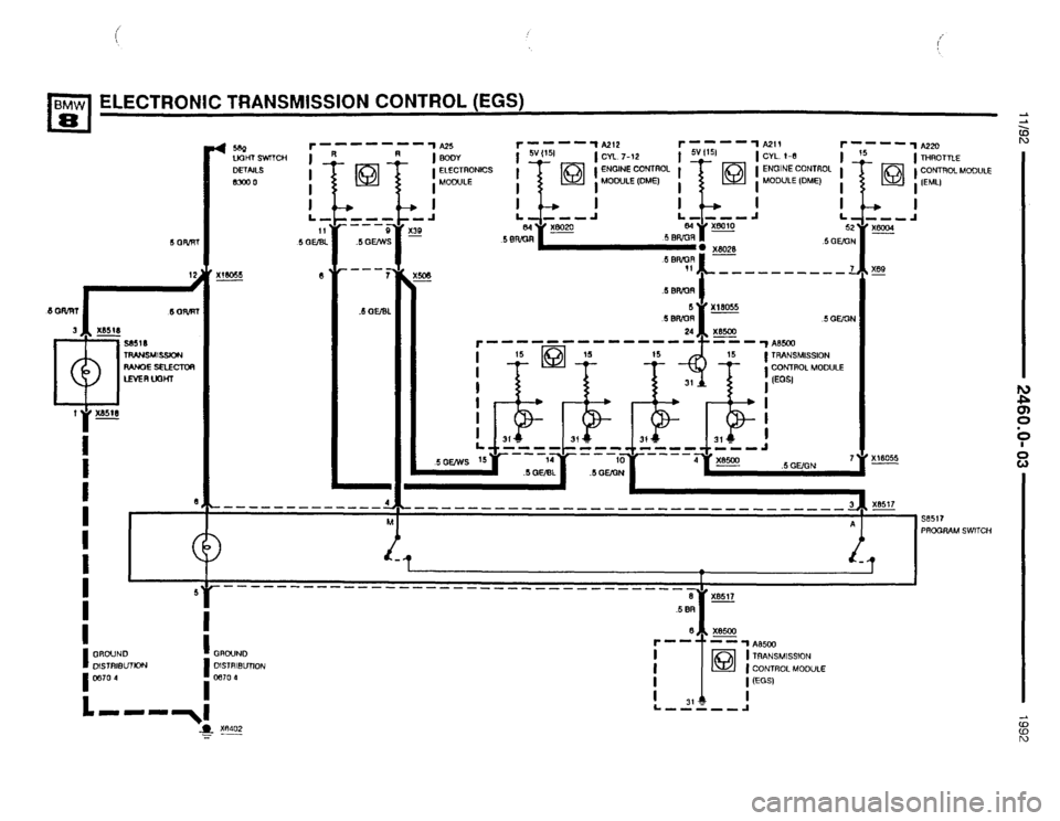 BMW 850i 1992 E31 Electrical Troubleshooting Manual BMW 850i 1992 E31 Electrical Troubleshooting Manual