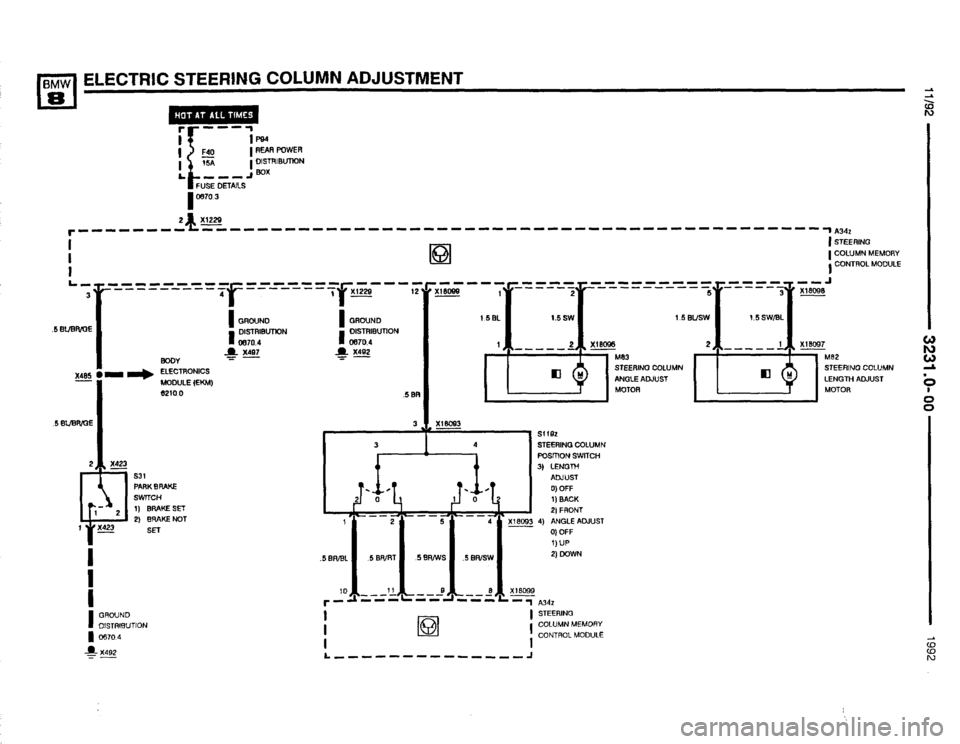 BMW 850i 1992 E31 Electrical Troubleshooting Manual BMW 850i 1992 E31 Electrical Troubleshooting Manual