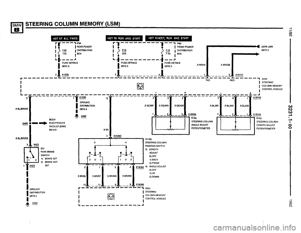 BMW 850i 1992 E31 Electrical Troubleshooting Manual BMW 850i 1992 E31 Electrical Troubleshooting Manual