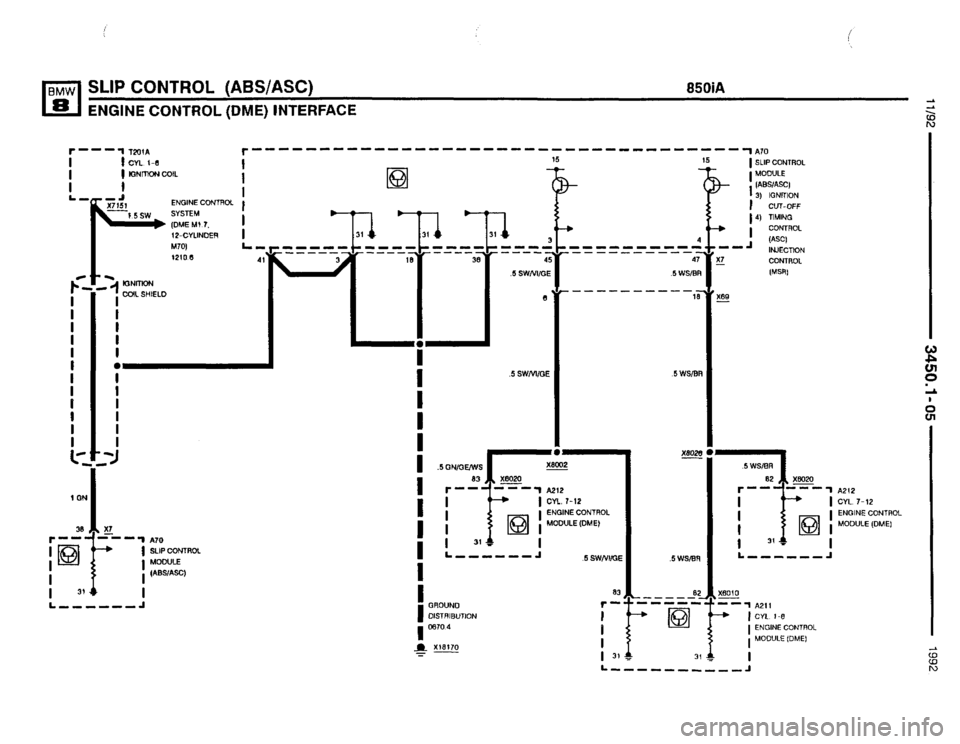 BMW 850i 1992 E31 Electrical Troubleshooting Manual BMW 850i 1992 E31 Electrical Troubleshooting Manual