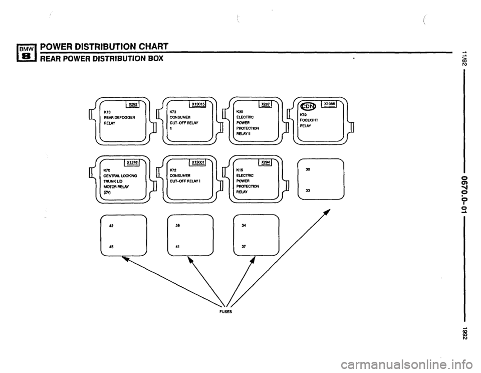 BMW 850i 1992 E31 Electrical Troubleshooting Manual BMW 850i 1992 E31 Electrical Troubleshooting Manual, Page 20