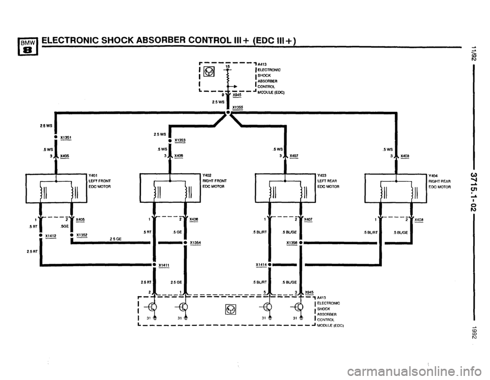 BMW 850i 1992 E31 Electrical Troubleshooting Manual BMW 850i 1992 E31 Electrical Troubleshooting Manual