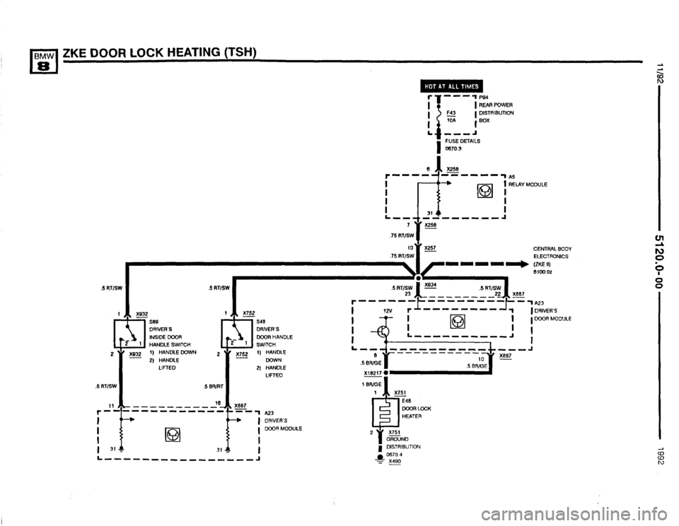 BMW 850i 1992 E31 Electrical Troubleshooting Manual BMW 850i 1992 E31 Electrical Troubleshooting Manual