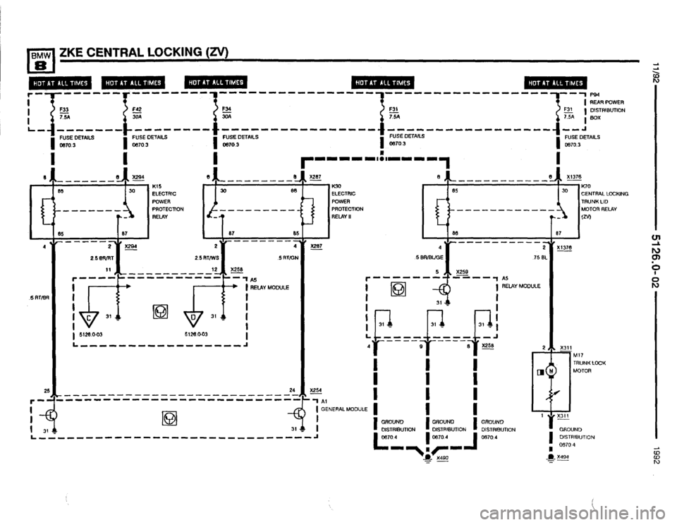 BMW 850i 1992 E31 Electrical Troubleshooting Manual BMW 850i 1992 E31 Electrical Troubleshooting Manual