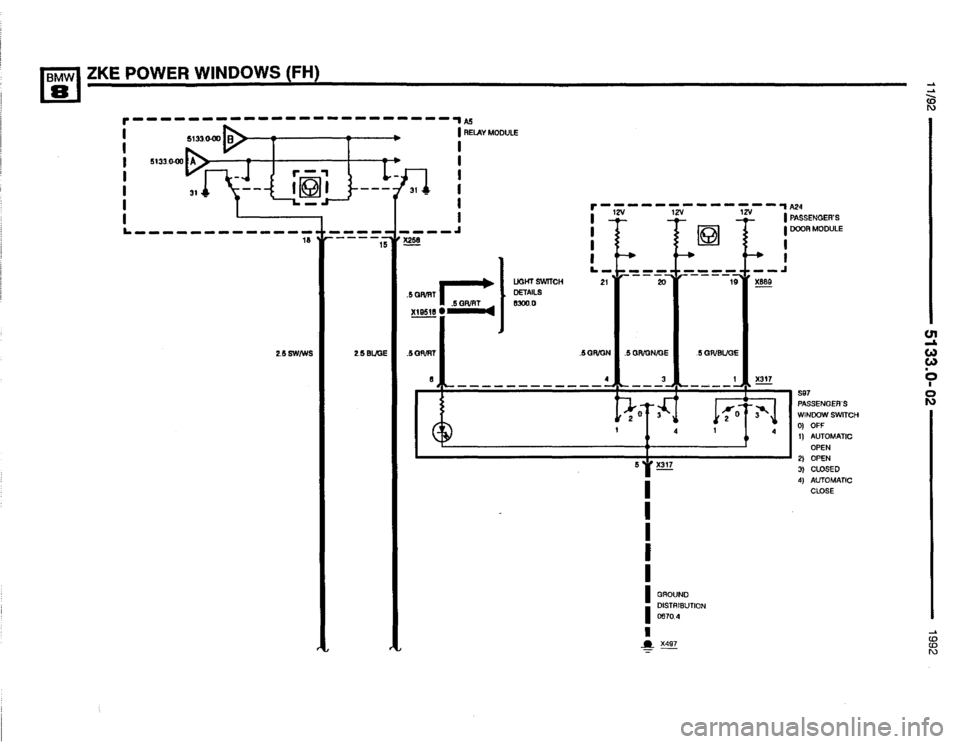 BMW 850i 1992 E31 Electrical Troubleshooting Manual BMW 850i 1992 E31 Electrical Troubleshooting Manual