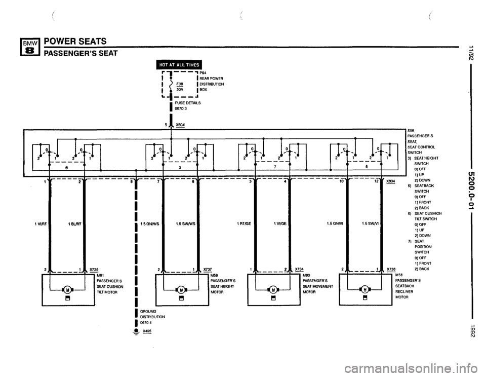 BMW 850i 1992 E31 Electrical Troubleshooting Manual BMW 850i 1992 E31 Electrical Troubleshooting Manual