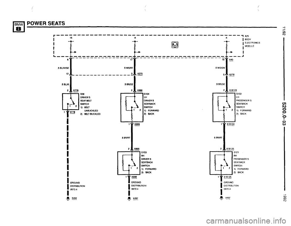 BMW 850i 1992 E31 Electrical Troubleshooting Manual BMW 850i 1992 E31 Electrical Troubleshooting Manual