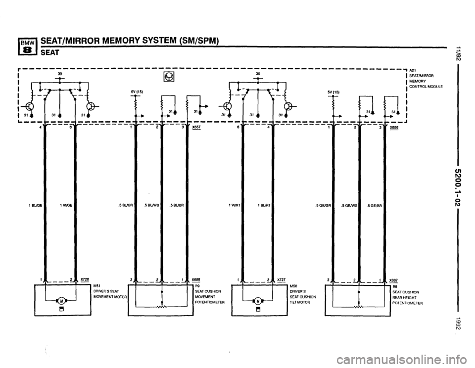 BMW 850i 1992 E31 Electrical Troubleshooting Manual BMW 850i 1992 E31 Electrical Troubleshooting Manual