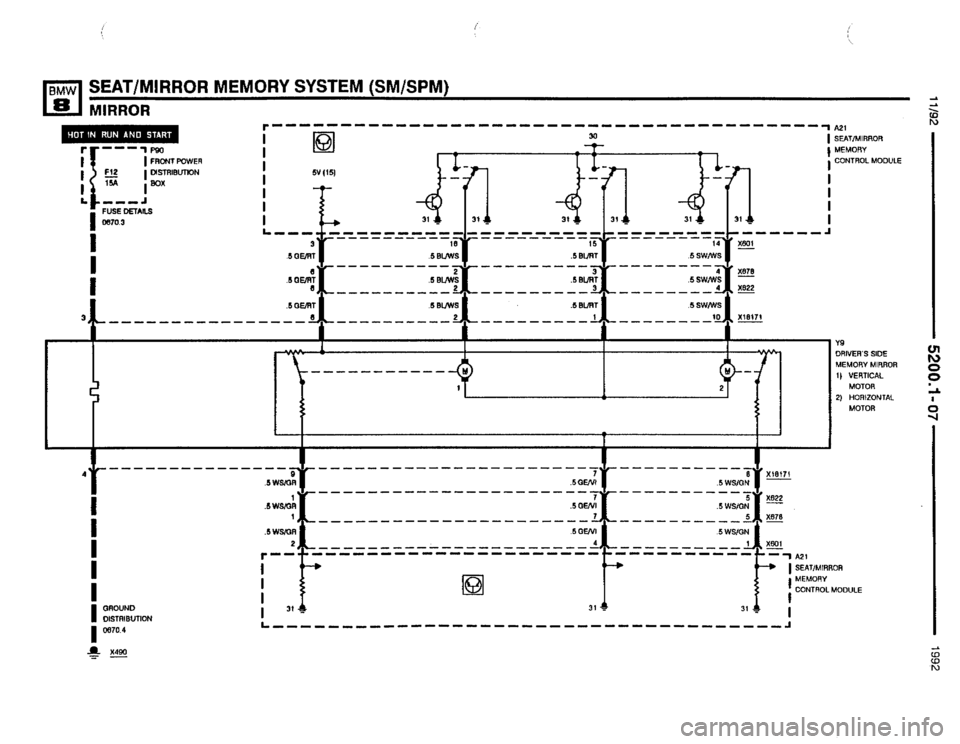 BMW 850i 1992 E31 Electrical Troubleshooting Manual BMW 850i 1992 E31 Electrical Troubleshooting Manual
