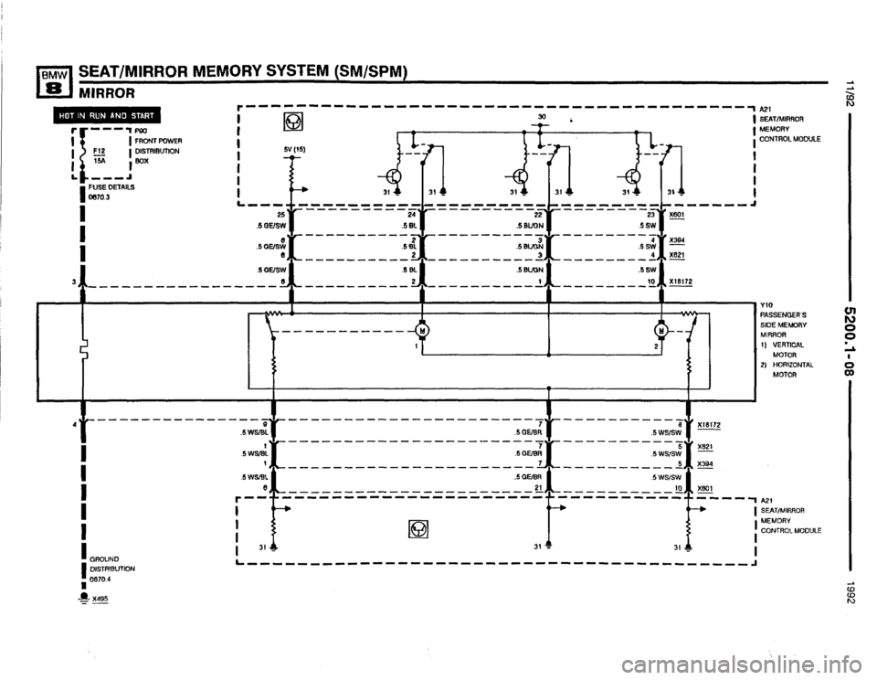 BMW 850i 1992 E31 Electrical Troubleshooting Manual BMW 850i 1992 E31 Electrical Troubleshooting Manual