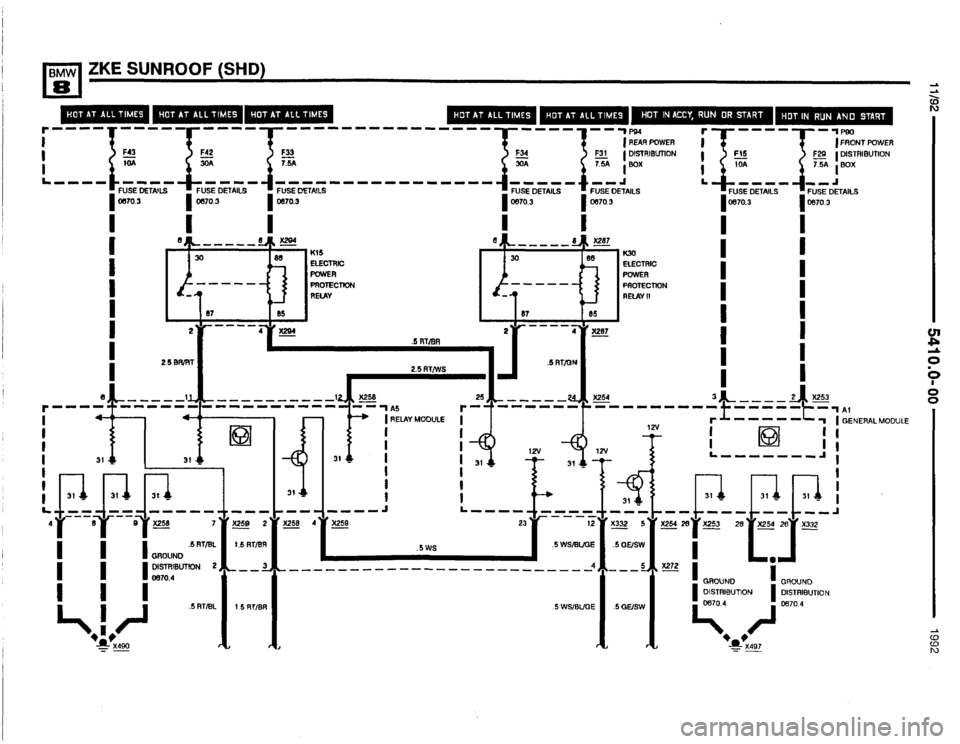 BMW 850i 1992 E31 Electrical Troubleshooting Manual BMW 850i 1992 E31 Electrical Troubleshooting Manual
