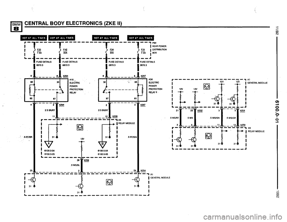 BMW 850i 1992 E31 Electrical Troubleshooting Manual BMW 850i 1992 E31 Electrical Troubleshooting Manual